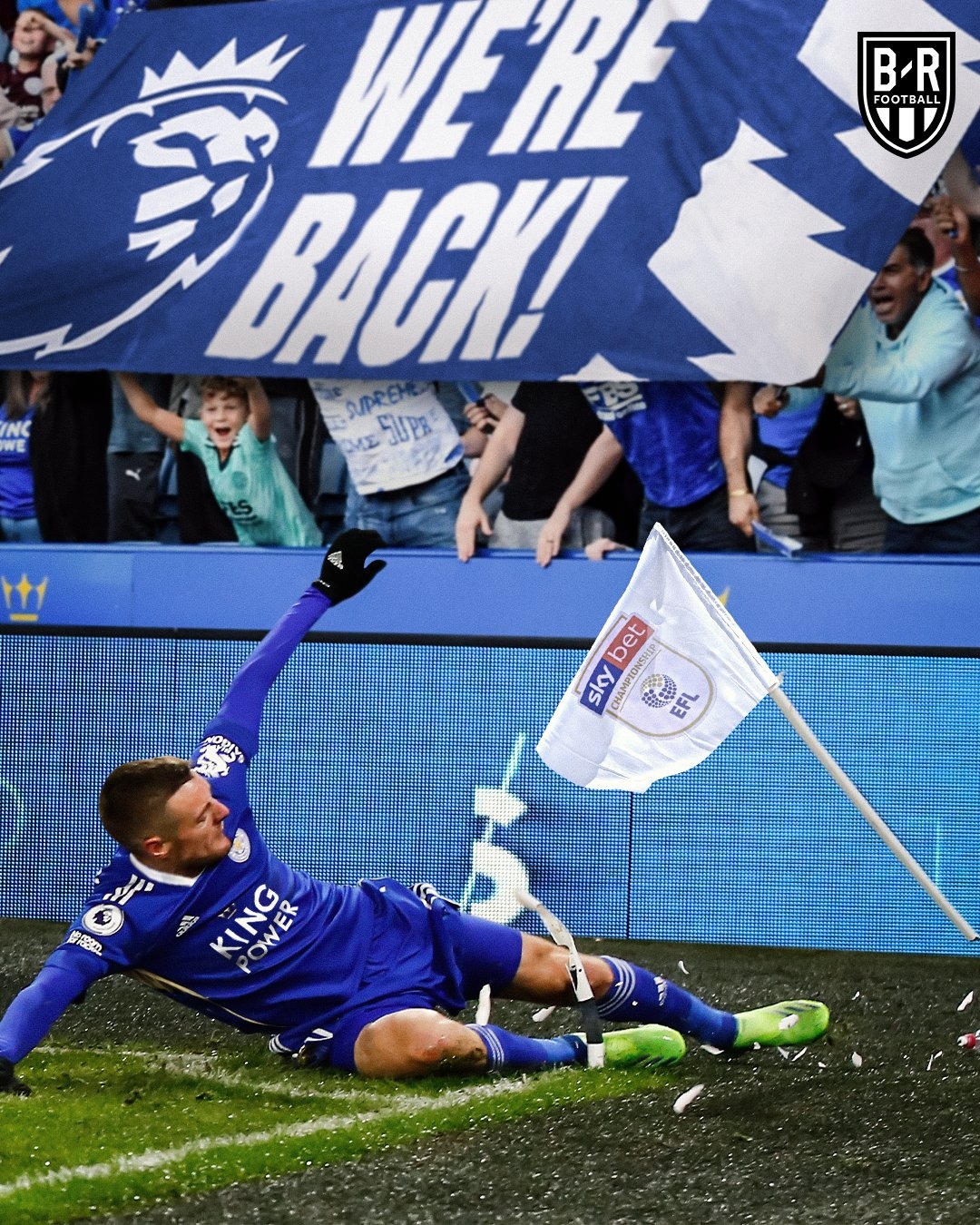 莱斯特城队在比赛中取得胜利，赢得胜利