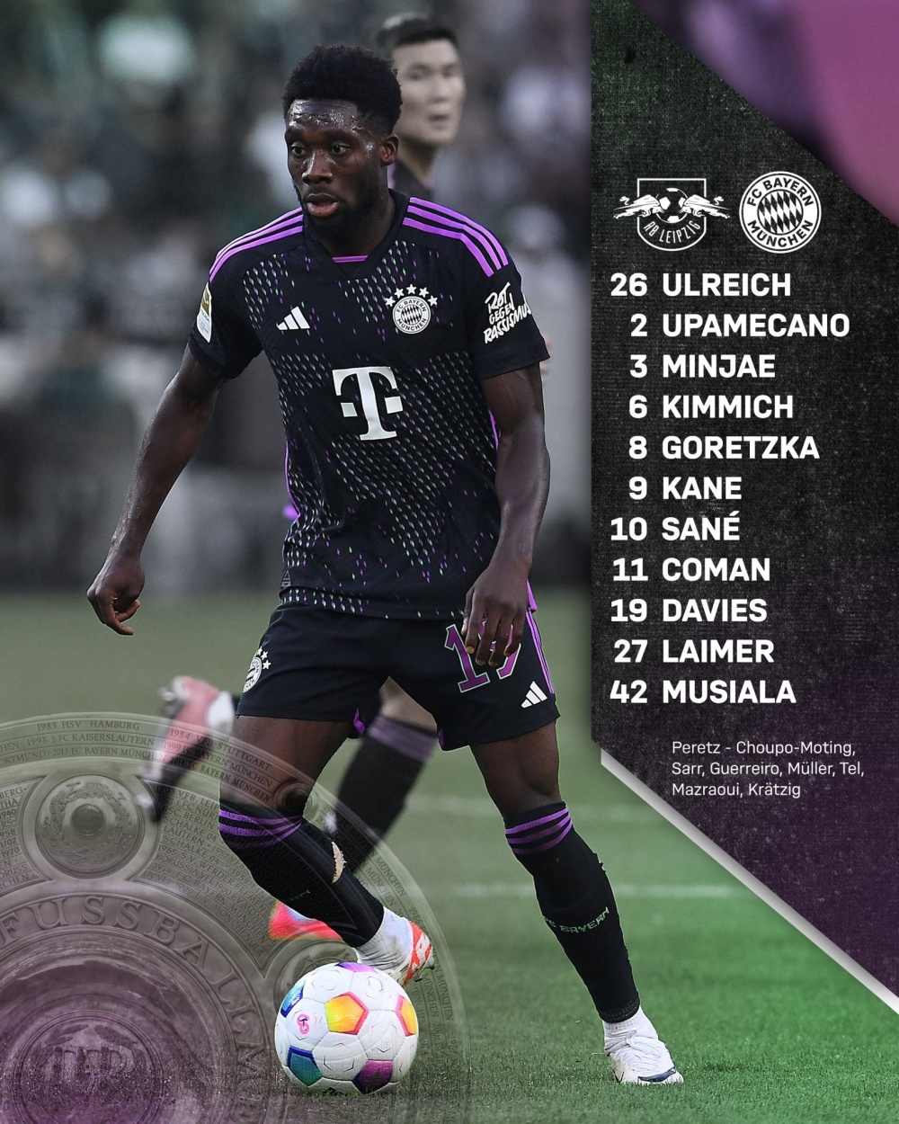 拜仁胜莱比锡，领先头名